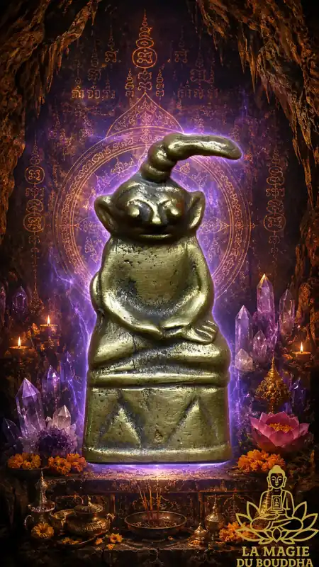 Rare Phra Ngang amulet - Wat Nern Hom