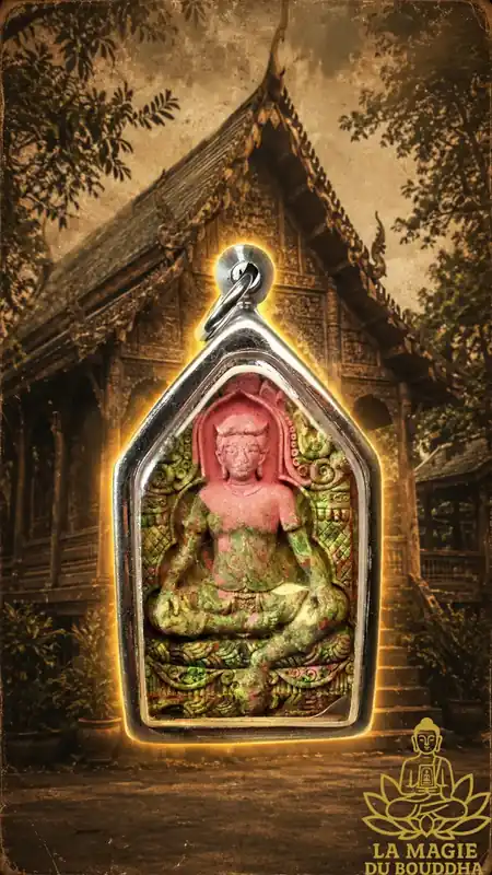 Phra Khunpen Sakkathap Charm Amulet - Most Venerable Luang Phor Keow Sirinatharo of Wat Pa Leelai