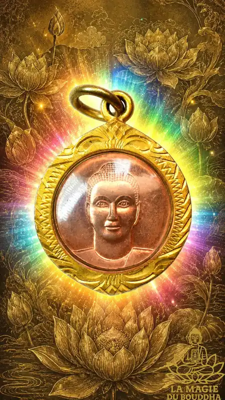 Médaille du Bouddha 40e anniversaire du Wat Phra Dhammakaya (2010)