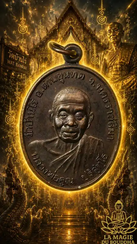 Roop Lor Portrait Medal - The Very Venerable Luang Phor Koon Parisutho (1999)