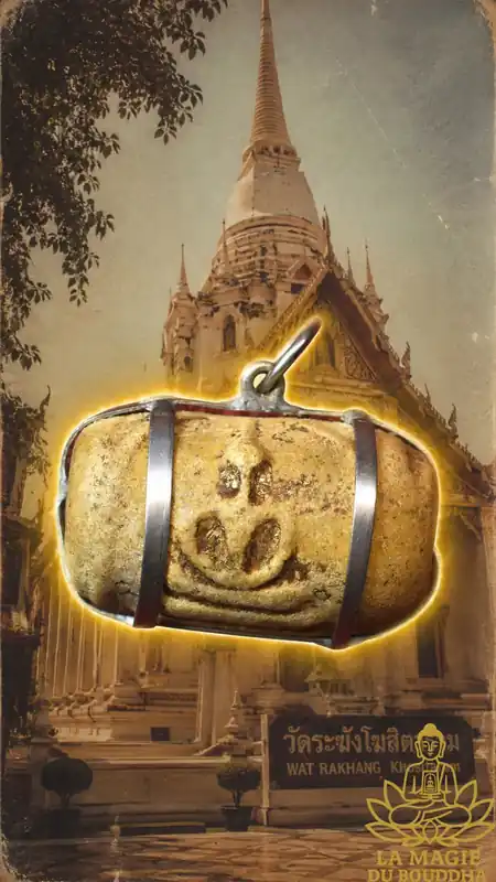 Buddhist Sacred Phra Somdej Muan Amulet