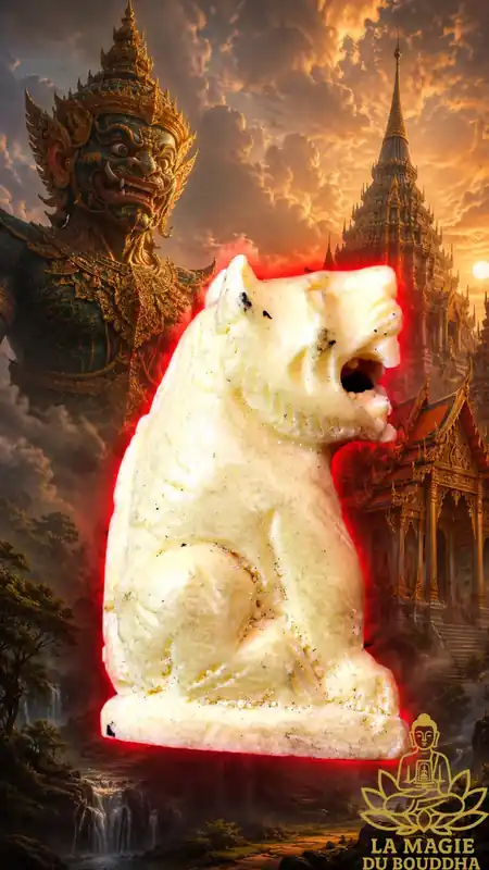 White Tiger Amulet - Most Venerable Luang Phor Pian of Wat Krian Katin