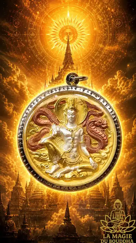 Precious Amulet Jatukam Ramathep Khot Setthi Mi Kamrai - Wat Kanjanaram (2007)