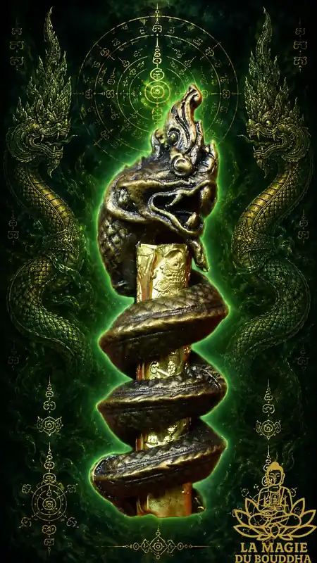 Takrut Naga Yant Gao Yot Lek Lai Mahaséthi