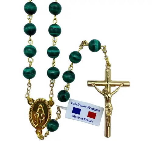 Chapelet malachite