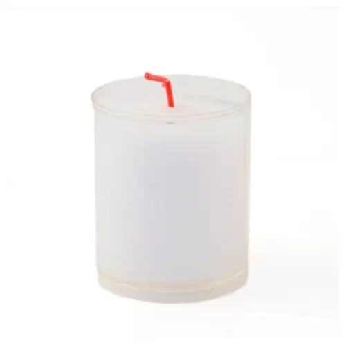 6 Bougies votive blanches 20 heures