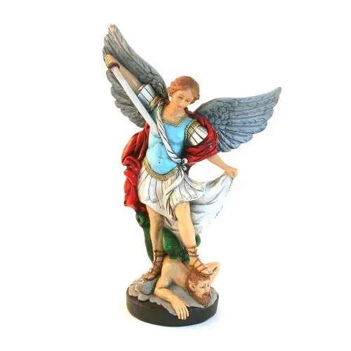 Statue religieuse de Saint Michel 30cm