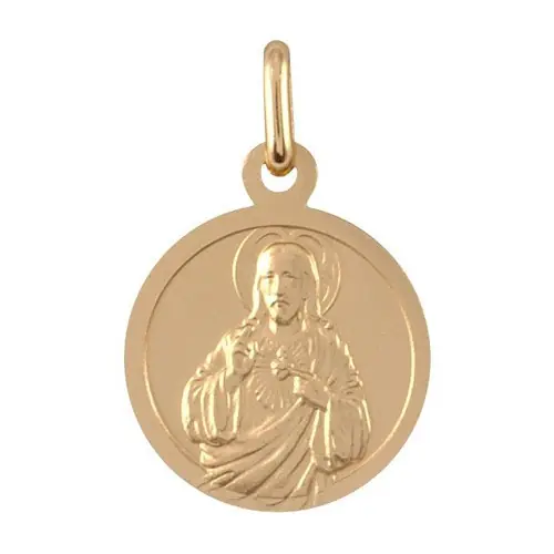 Médaille scapulaire plaqué or
