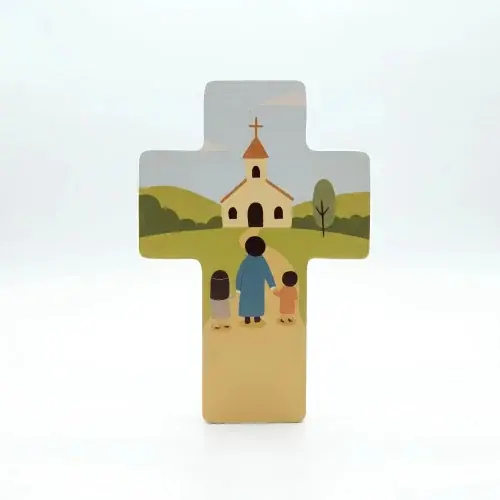 Croix Bois Howoki - Eglise