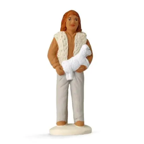 Berger au mouton - Arterra - 7cm - blanc