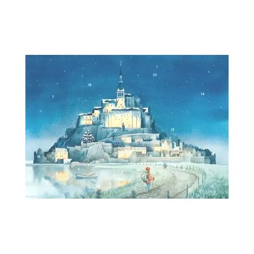 Calendrier de l'Avent Mont Saint Michel