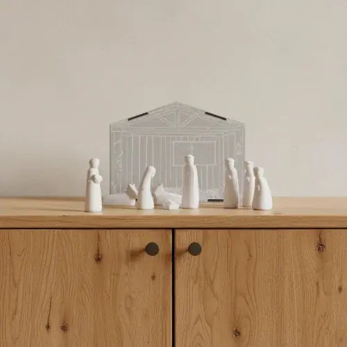 Petite Crèche Emany - Coffret 9 personnages