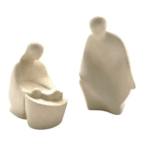 Statue céramique Sainte Famille - 16 cm