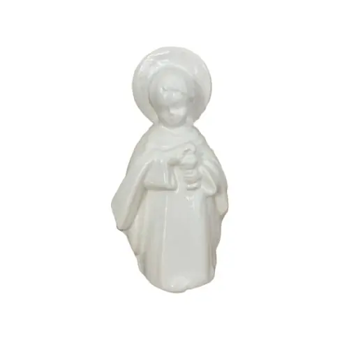 Communiant en faïence 14 cm – Blanc