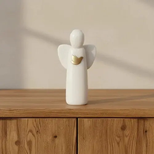 Ange de la Paix doré EMANY - 14cm