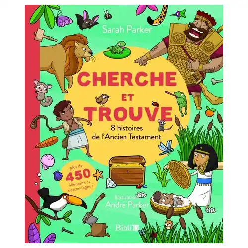 Cherche et trouve "8 histoires de l'Ancien Testament"