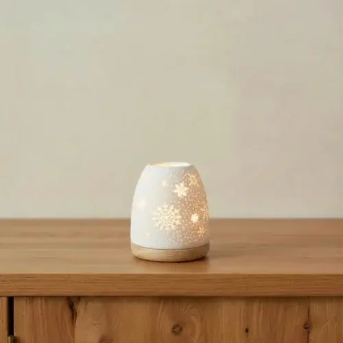 Photophore 'Igloo' Flocons