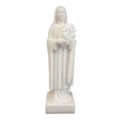 Statue Sainte Thérèse de Lisieux en Albâtre