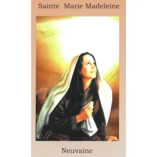 Livret neuvaine à Sainte Marie Madeleine