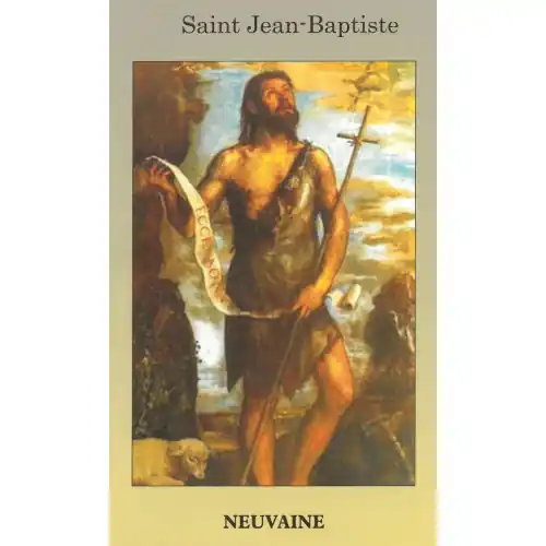 Livret neuvaine à jean Baptiste