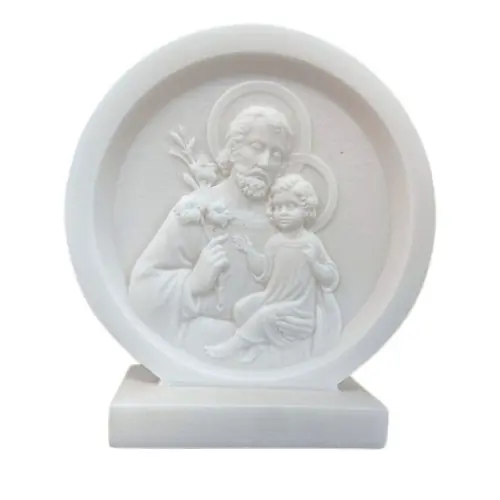 Cadre en albâtre - St Joseph