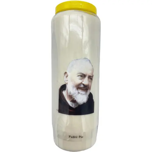 Bougie de neuvaine Padre Pio