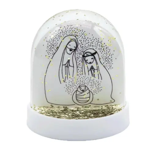 Grande Boule à neige - Sainte famille