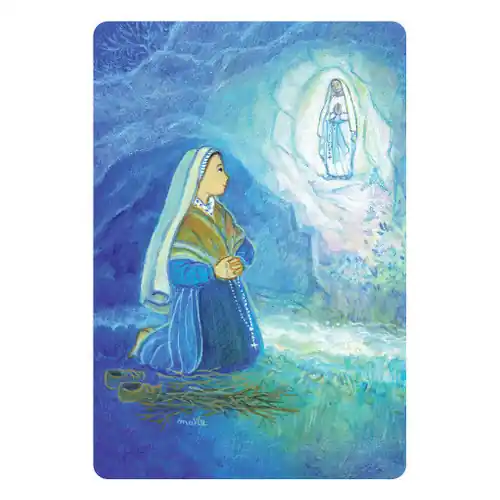 Magnet religieux Maïte Roche - Notre dame de Lourdes