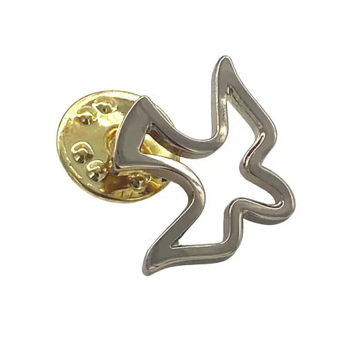Pins de colombe doré
