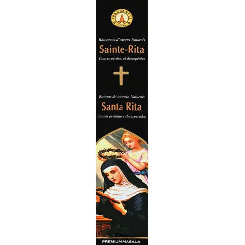 Encens bâtonnet pour neuvaine Sainte Rita