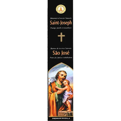 Encens bâtonnet pour neuvaine Saint Joseph