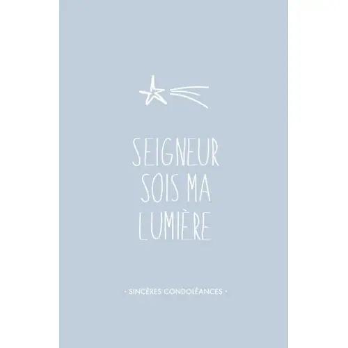 Kit de 3 Cartes doubles condoléances - KIT 2