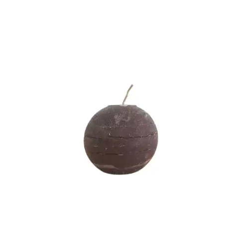Bougie ronde - 6cm - chocolat