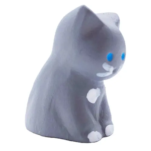 Santon Abbaye de Jouarre b2 - Chat
