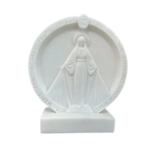 Cadre en albâtre - Vierge Miraculeuse