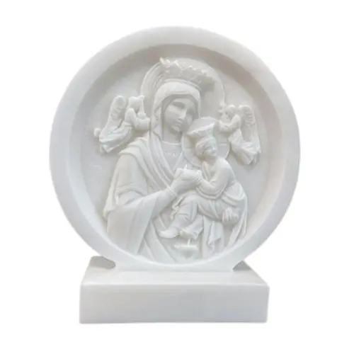 Cadre en albâtre - ND du Perpétuel Secours
