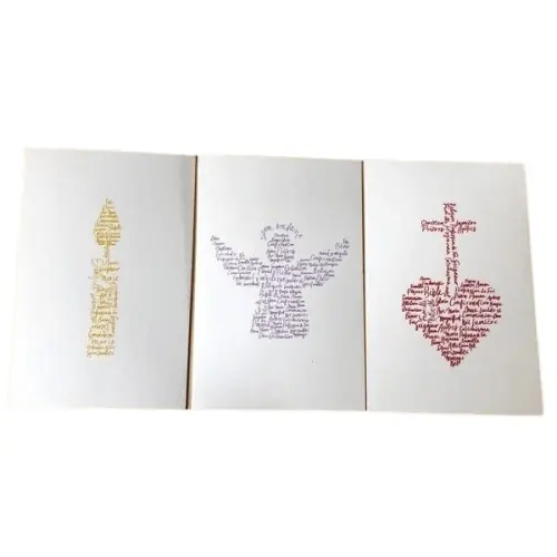Cartes simples Au fil des mots - KITCARTESIMPLE11