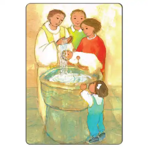 Magnet religieux Maïte Roche - Baptême2