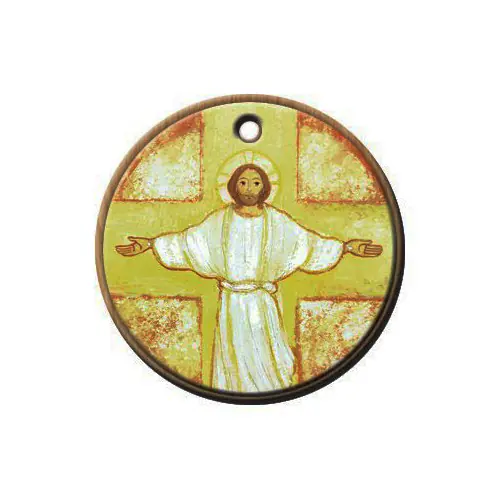 Pendentif Maïte Roche - Christ Ressuscité