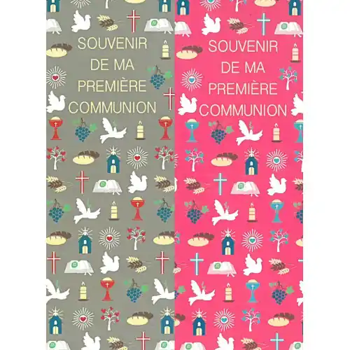 Signets de communion pictos fille - KIT19