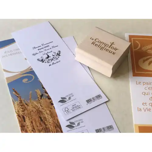 Tampon personnalisable - "Première communion"