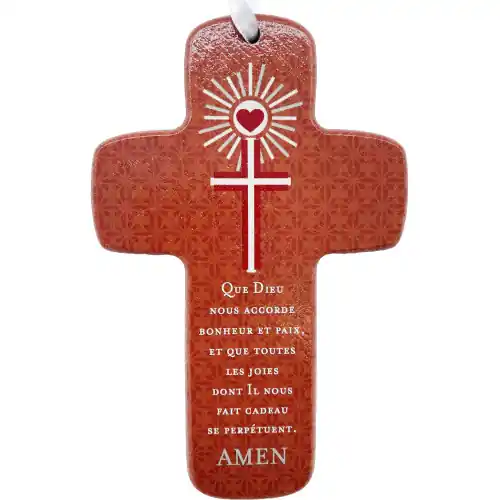 Cadeau Religieux : Croix bois Moderne Croix