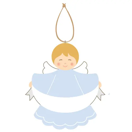 Ange à personnaliser Bleu 1