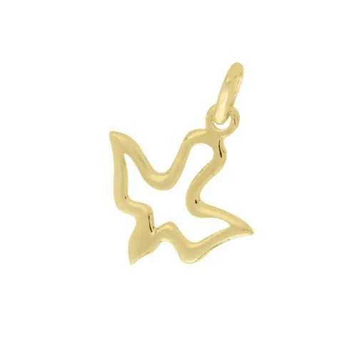Pendentif Colombe Plaqué or
