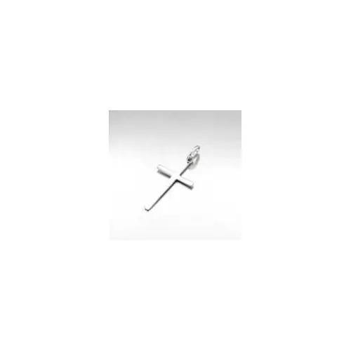 Pendentif croix argent