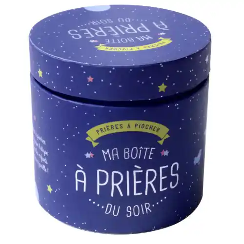 Ma boite à prières du soir - Prières à piocher - Mame