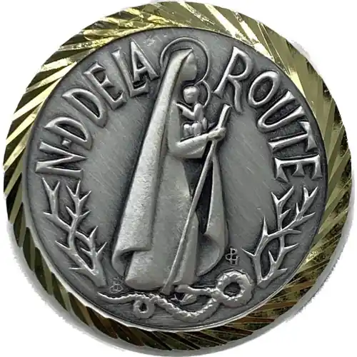 Notre Dame de la Route Plaque auto