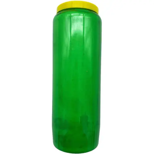 20 bougies de neuvaine verte