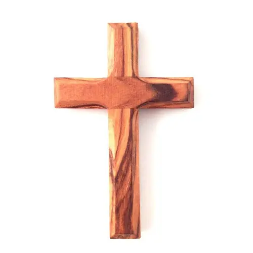 Croix en bois d'olivier pour aube - 7 cm