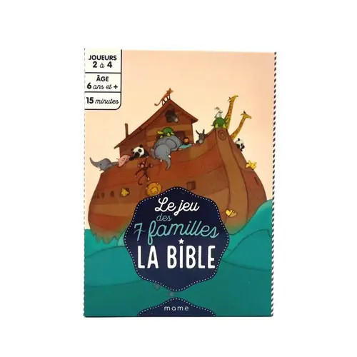 Jeu de 7 familles religieux - La Bible